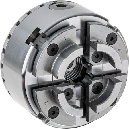 Grizzly 4 Jaw Wood Chuck 1-1/4" x 8 TPI H6267