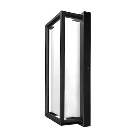 Beyond Led Technology ARLO, LED Wall Sconce, 18 Watt, 1000 LM, Adj CCT 2700K-5000K, 100-277V, Wifi & Bluetooth, IP65 157039