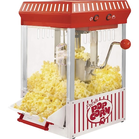 Nostalgia Vintage 10-Cup Tabletop Popcorn Maker Red NKPTT25RW