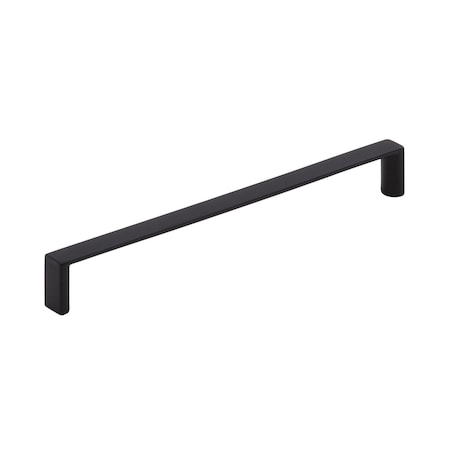 Amerock Metro 6-5/16 inch (160mm) Center-to-Center Matte Black Cabinet Pull, 25PK 25VMP37292MB