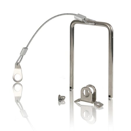 Leviton Clevis Pin, Silver, Steel 49PNR-KIT