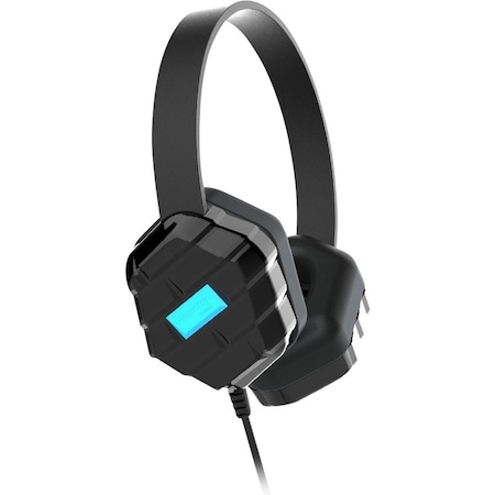 Gumdrop Gumdrop DropTech B1 Headphones - Stereo - Wired - Over-the-head - Binaural - Circumaural DT-HEADPHONE-B1-BLK