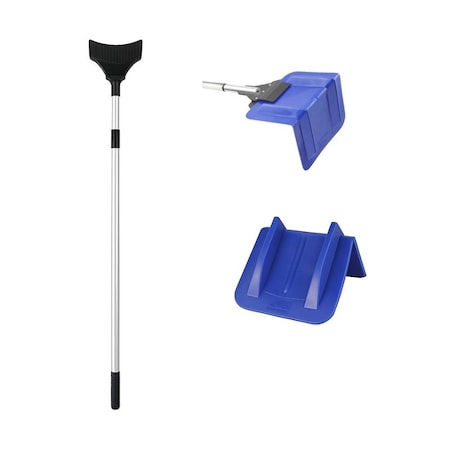 Mytee Products 20 8in x 12in Corner Protector V Shaped w/ 1 8ft V Shaped Extension Handle PCPVB12Bx20-VBHANDLE