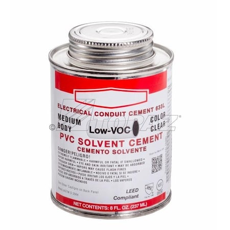Topaz Conduit Cement, Quart, Can 1329