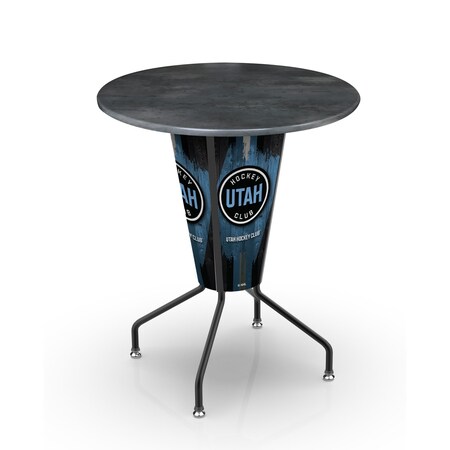 Holland Bar Stool Co Pub Table, 36 in L, 36 in W, 42 in H, Steel Top L218