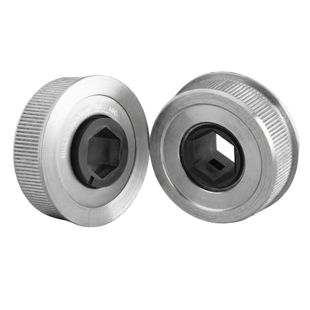 Miller Bearing Conveyor Bearing, Flanged Semi-Precision, 316 Stainless Steel, 0.25 in Bore Dia., Round Bore FR-2265-11HVRDS SS-G