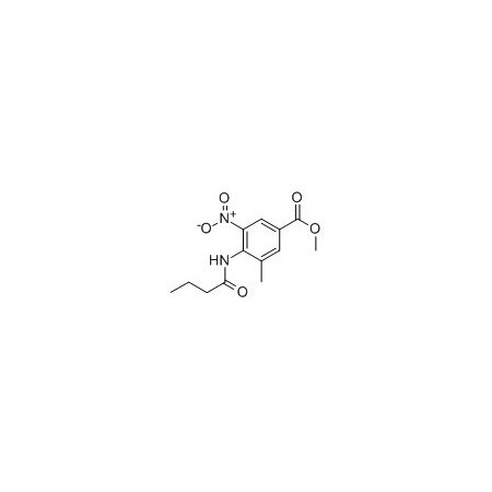 Ak Scientific Methyl 4-(butyrylamino)-3-methyl-5-nitrobenzoate (1g), CAS 152628-01-8 W3331-1g