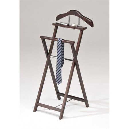 Deluxdesigns Valet Walnut Finish DE2589176