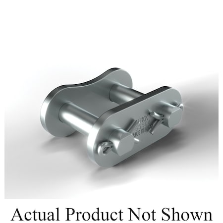 Hkk Chain Spring Clip Connecting Link, 80 chain, 1 in Pitch, 0.312 Dia Pin, 304 SS SR080SCL1
