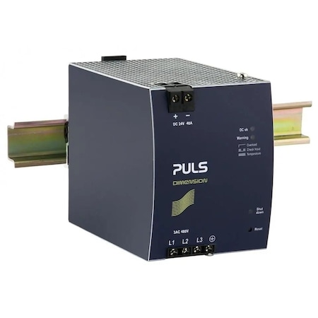 Puls DIN rail power supplies for 3-phase system, 24 V, 40 A, semi-regulated XT40.242