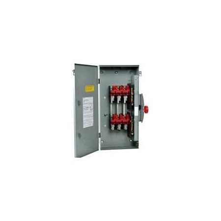 Eaton Heavy Duty Double-Throw Safety Switch (400A, 3P, 600V, Non-Fusible, NEMA 1) DT365UGK