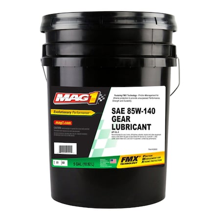 Mag 1 Gear Oil, 5 gal, Pail, Brown MAG00835