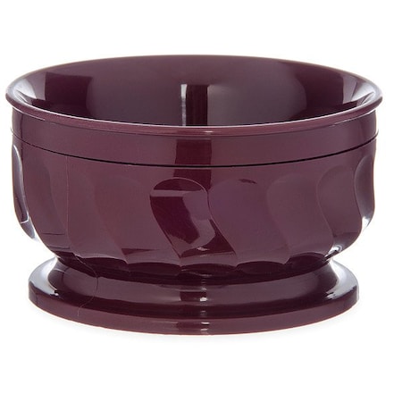 Dinex Insulated Bowl, 9 oz., Plastic Cranberry PK48 DX330061