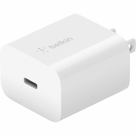 Belkin 20W USB-C WALL CHARGER PD PWR WHT B2B BBC005-WH