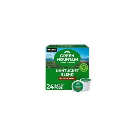 Green Mountain Coffee Roasters K-Cup Nantucket Blend Coffee - Compatible with Keurig Brewer - Regular - Medium - K-Cup - 24 /, 24PK 5000378842