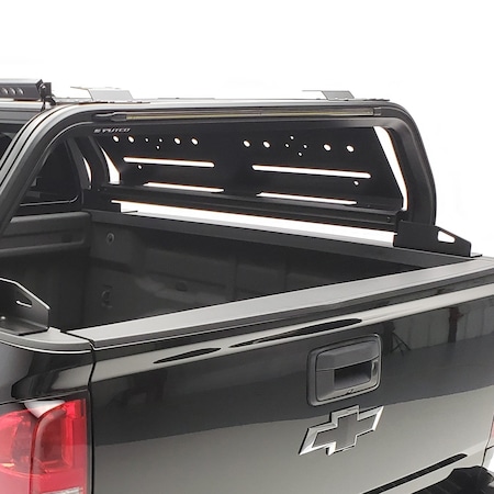 Putco Tailgate Light Bar, LED; 36 Inch Length; Amber And White LED; 1400 Lumens; Clear Lens; Black 93009-36