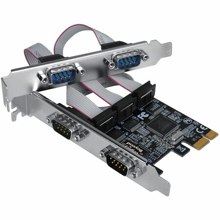 Siig Adds Four Rs-232 Serial Ports To A Pci Express Enabled Computer LB-S00114-S1
