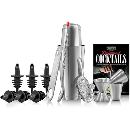 Nutrichef 14Pc Cocktail Bar Drink Set NCCS15PC
