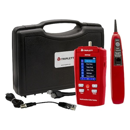 Triplett Copper Cable Certifier, Digital, LCD RWV10G