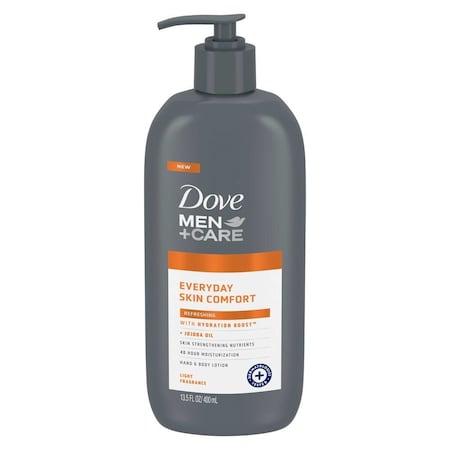 Dove Men+Care Everyday Skin Comfort Refreshing Hand and Body Lotion, 13.5 Ounce, 4PK 68893254