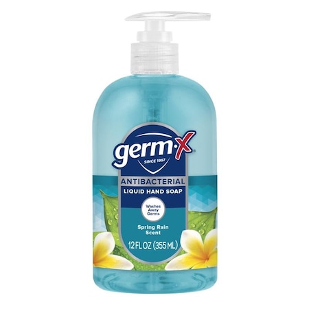 Germ-X Spring Water Scent Antibacterial Antimicrobial Lotion Soap 12 fl. oz. 1000054329