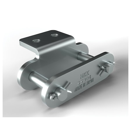 Hkk Chain HKK A-2 Cottered Double Pitch Conveyor Connecting Link, C2080H chain, 2 P, .312 Pin, 304SS SC080CCLA2