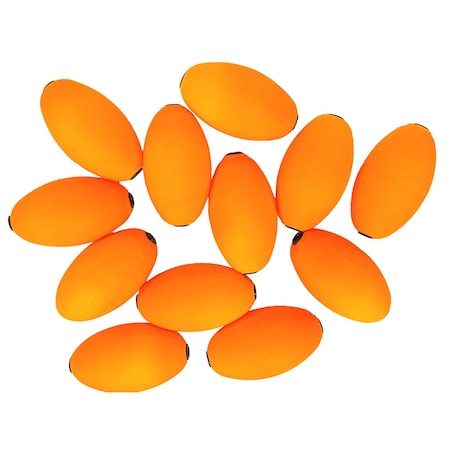 Tigress Oval Kite Floats, Orange *12-Pack 88961-3