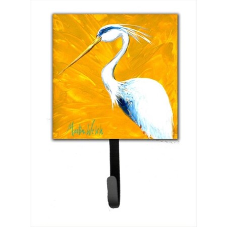 Carolines Treasures Bird - Blue Heron Col Mustard Leash Or Key Holder MW1016SH4