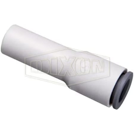 Dixon LIQUIfit Plug-In Reducer, 3/8 x 1/2 in Nominal, Tube x Plug-In End Style, Nylon, Domestic 63666062WP2