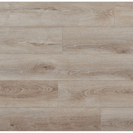 Healthier Choice Flooring Luxury Plank, 48 in L, 7 in W, Beveled Edge, Wood Look Pattern, Vinyl, Ocean View CVP103S07