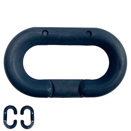 Mr. Chain Cobalt Blue 2" Heavy Duty Master Links (10-Pack) 51766-10