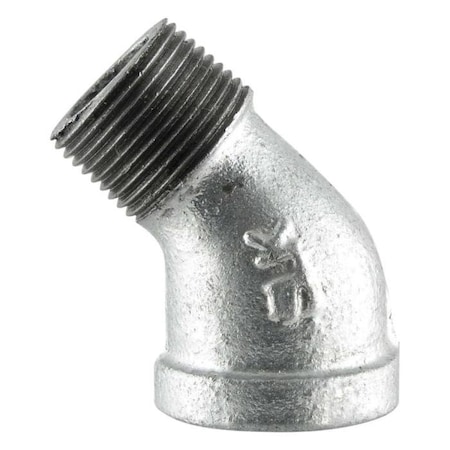 Coda Resources Dba Stz Ind 510-504HN ELBOW ST 45D D 3/4IN GALVANIZED 501902