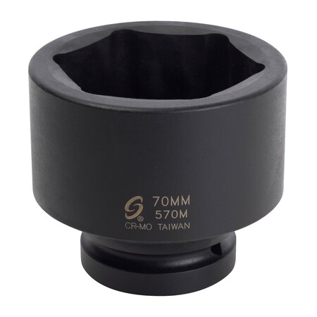 Sunex 1 in Drive 70Mm Impact Socket 570M
