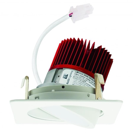 Elco Lighting 4in Square Adjustable Light Engine, 1600lm, 3000K, Bronze E428C1630BZ2