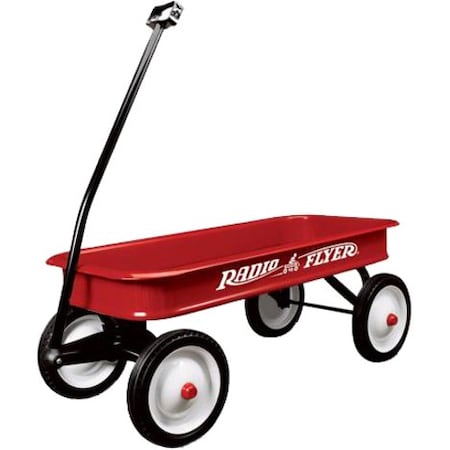Radio Flyer 18 Wagon, 150 lb Capacity, Steel, Classic Red 18