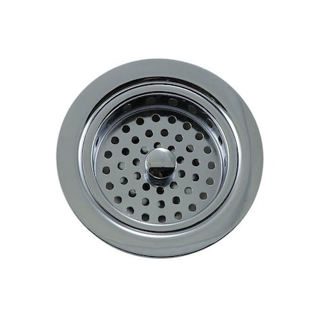 Mountain Plumbing Traditional - 3-1/2" Duo Basket Strainer for Kitchen Sink in Polished Nickel MT8799/PN