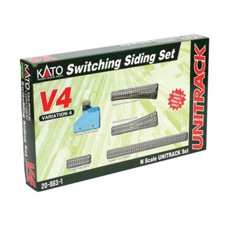 Kato N Scale V4 Switching Siding Set KAT20-863