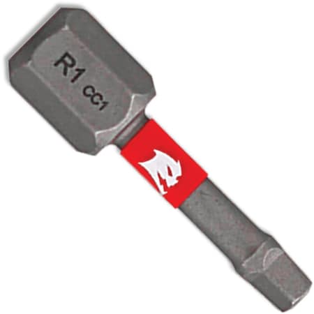 Diablo No, 1 Square Recess 1'' Insert Impact Screwdriver Bit, 5PK DSQ11P5