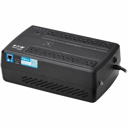 Eaton 750VA 450W 120V LINE-INTERACTIVE CLOUD-CONNECTED UPS W REMOTE MONITORING 12 NEMA AVR750UNC