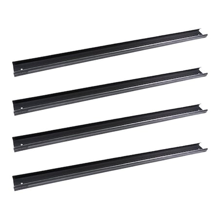 Mytee Products Sliding Winch Track - Steel 6FT Flatbed Trailer C Track, 4PK WinchTK-Cx4