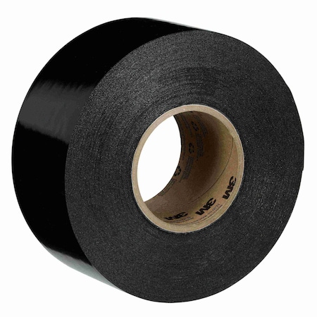 3M SealingTape, Black, 36ydL, 3inW, PK3 4410B+