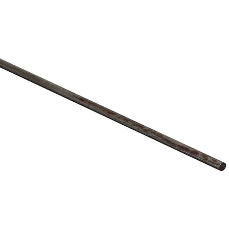 Stanley Stanley Hardware 4055BC Series 301259 Round, Weldable Smooth Rod, 36 in L, 3/16 in Dia, Steel, Plain N301-259