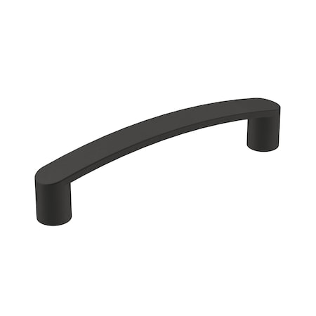 Amerock Rift 3-3/4 in 96 mm Center-to-Center Matte Black Cabinet Pull BP36899FB