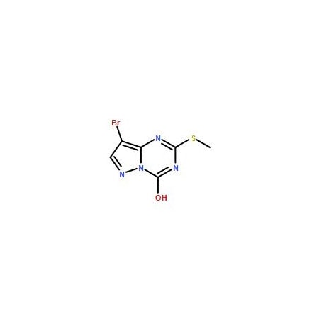 Ak Scientific 8-Bromo-2-(methylthio)pyrazolo[1, 5-a][1, 3, 5]triazin-4-ol (1g), CAS 54346-35-9 SYNMC0623-1g