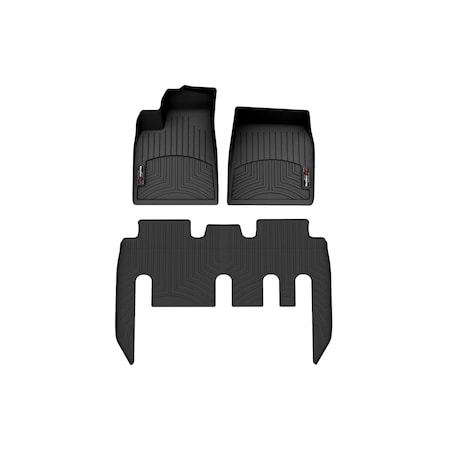 Weathertech Black, Front and Rear Floorliners 441682-1-4