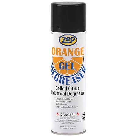 Zep Degreaser, 15 Oz Aerosol Can, Liquid, Amber, 12 PK 101