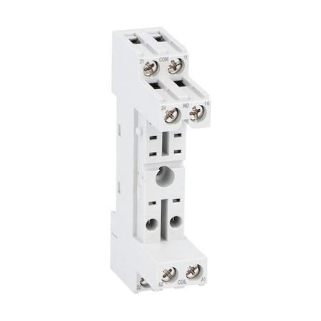 Lovato Socket; 8Pin 10A 250Vac Din Series Hr30 Hr50, 10PK HR5XS22