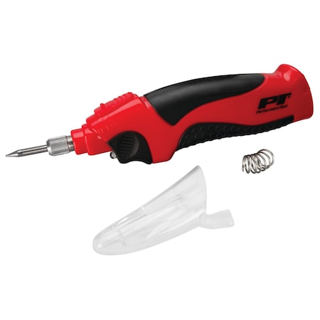 Performance Tool Cordless Soldering Iron, 1050F, Fast Heat, LED Light, Battery Operated W2000