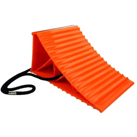 Seachoice Orange W/Rope Wheel Chock 52110