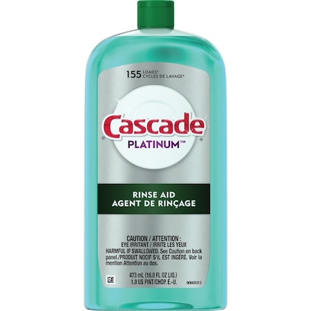 Cascade Platinum 16 Oz. Dishwasher Rinse Aid and Drying Agent 89646